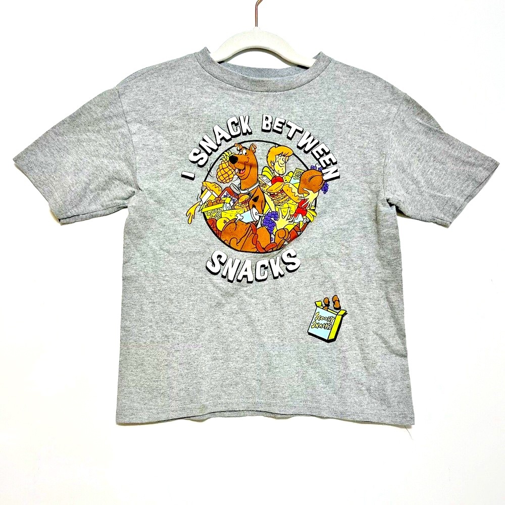 Scooby-Doo Gang Short Sleeve Cotton Casual Cartoon Graphic T-Shirt Size XXS 4/5